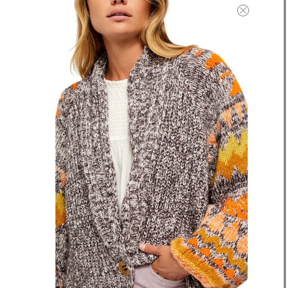 NWT Free People Birds of a Feather Cardigan XS/S - Picture 3 of 14